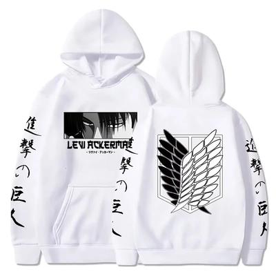 Japanische Anime Hoodies Herren Lässig Harajuku Hip Hop O-Ausschnitt Langarm Pullover Herbst Winter Fleece Sweatshirts