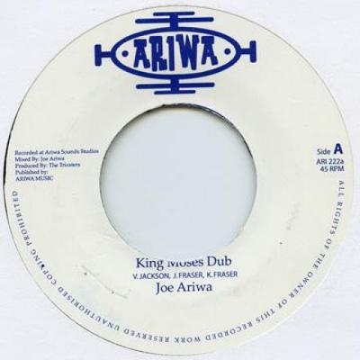 7inch Record JOE ARIWA - King Moses Dub / King Moses Version ARI222 Ariwa UK 2009 UK Reggae, Ska & Dub