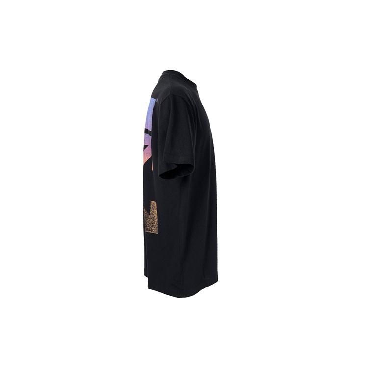 Off-White Degrade Arrow Over Tee 'Black/Multicolor' Men's OMAA038F21JER0021084