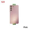 S908 Housing For Samsung Galaxy S22 Ultra Plus S901 S906 5G Battery Cover Glass Repair Back Door Rear + Logo Camera Lens
