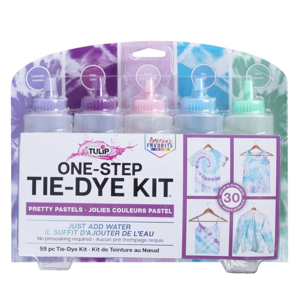 Tulip One-Step Tie-Dye Kit, 5-Color Kit, Cute Pastel DIY Tie-Dye
