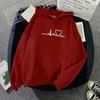 2023 Autumn/Winter Unisex Korean Style Fleece-Lined Hooded Sweatshirt - Casual Loose Fit