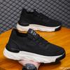 Men's Sports Shoes Spring and Autumn New Mesh Breathable Outdoor Casual Sports Thick Sole Large Size Men's Vulcanized Shoes