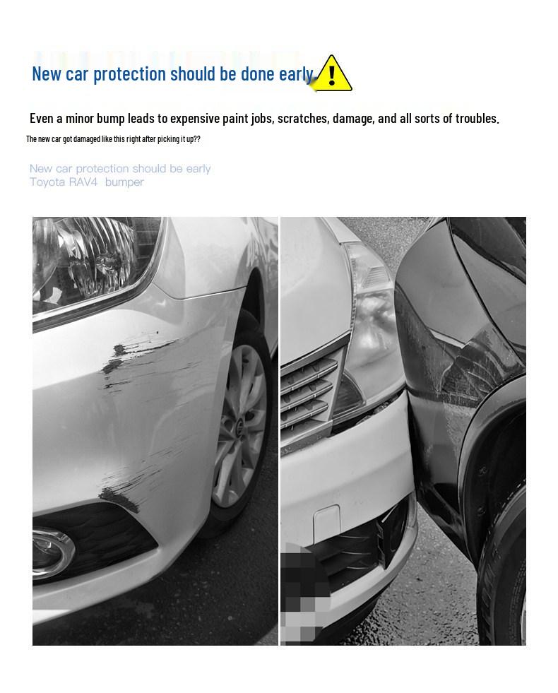 Fits 13 Tiguan models: front/rear bumpers; 15 models: front bumper guard; 16-18 models: front/rear bumper guards.
