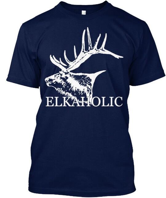 Elkaholic W Tee T-Shirt Size S to 5XL S