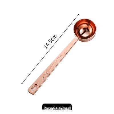 Zestaw Stalowych Łyżeczek do Miarowania Kawy