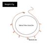 Star Necklace Pendant Chain Necklace Star Pendant Collar Clavicle Star Pendant Necklace Alloy Material for Women Girls