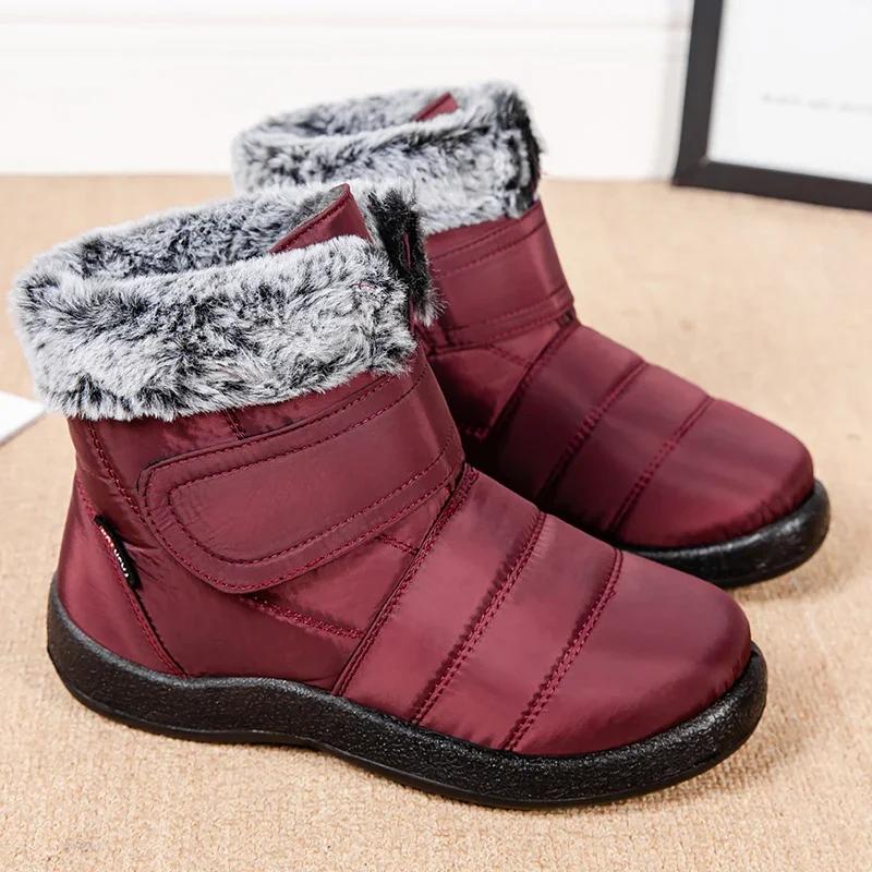 Fashion Snow Boots Women New Shoes For Women Platform Shoes Woman Fur Keep Warm Boots Ladies Soft Plush Botas Mujer Winter Shoes Women