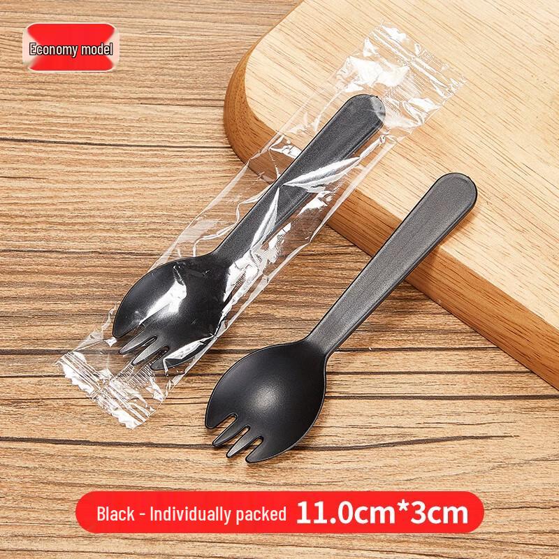 

Набор одноразовых вилок-ложек для фруктов и торта Янге (100 шт)