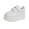 Velcro little white shoes women's autumn new thick-soled heightening casual women's shoes fashion versatile classic board shoes