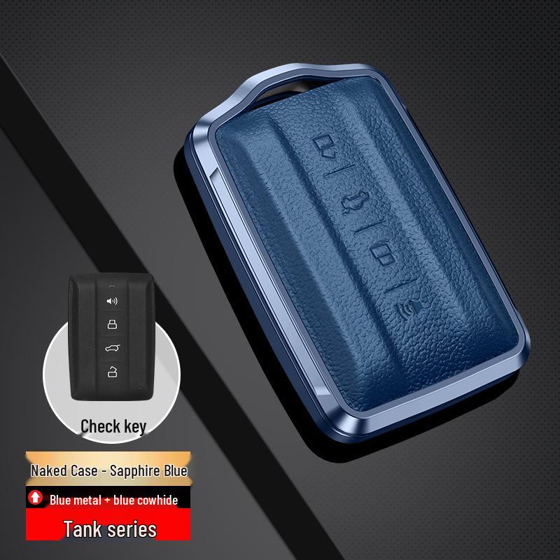New Tank 300 Key Case with Logo - 2021 Model Remote Shell and Buckle Modification