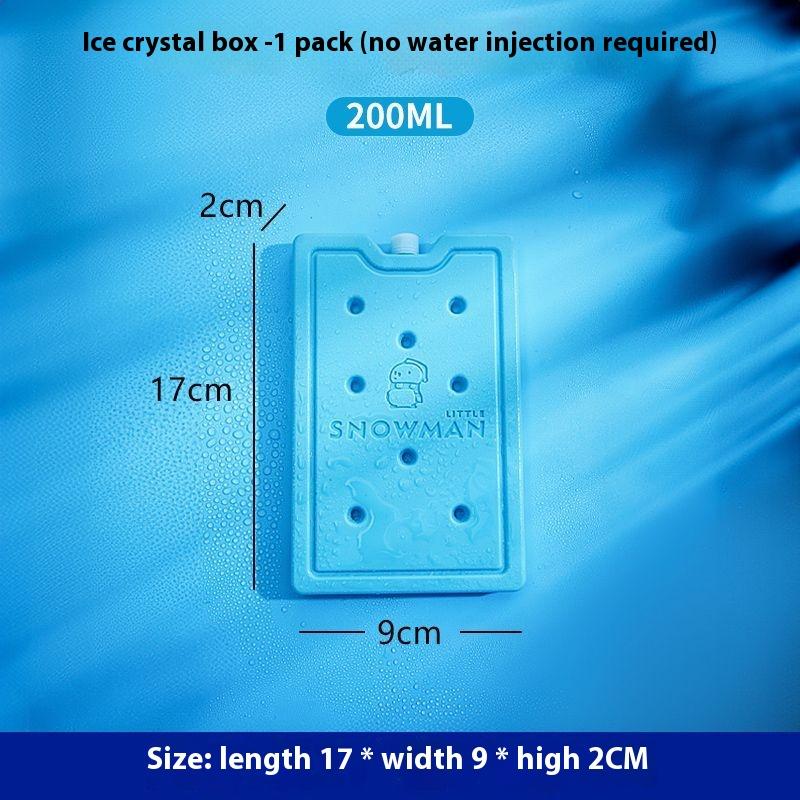 

Джансі Відро для льоду Льодовий ящик Харчовий багаторазовий Льодова дошка для прилавка Охолодження та збереження для домашніх тварин Льодовий кристалічний ящик Льодовий мішок Заморожений Льодовий Бу