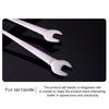 Creative Wrench Shaped Dinnerware Stainless Steel kitchen Cooking Accessories Heat-Resistant Handle Tableware