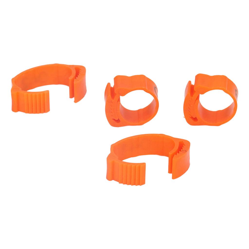 50 buc inele pentru picioare pentru animale de companie numerotate clip pe benzi de identificare pentru picioare pentru pui, rațe, porumbei, gâște