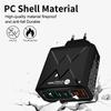 PD 25W 6-Port Fast Charger: 3 USB, 3 PD 55W with QC3.0 – EU, UK, AU Plugs