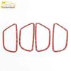 Luxgen U6/Uyu6 Stainless Steel Interior Door Handle Decoration Ring.
