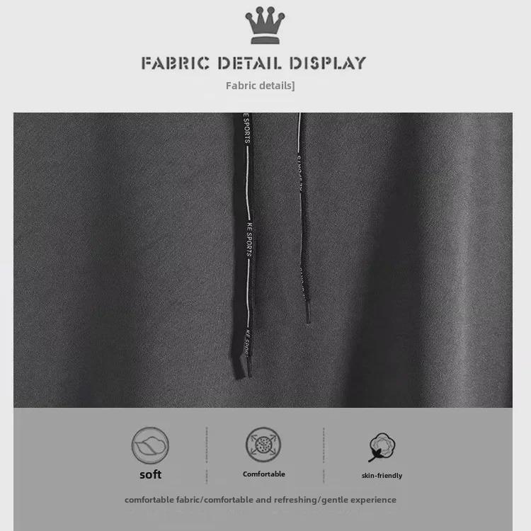 Men’s Slim Fit Hooded Sleeveless Vest for Summer Sports and Running