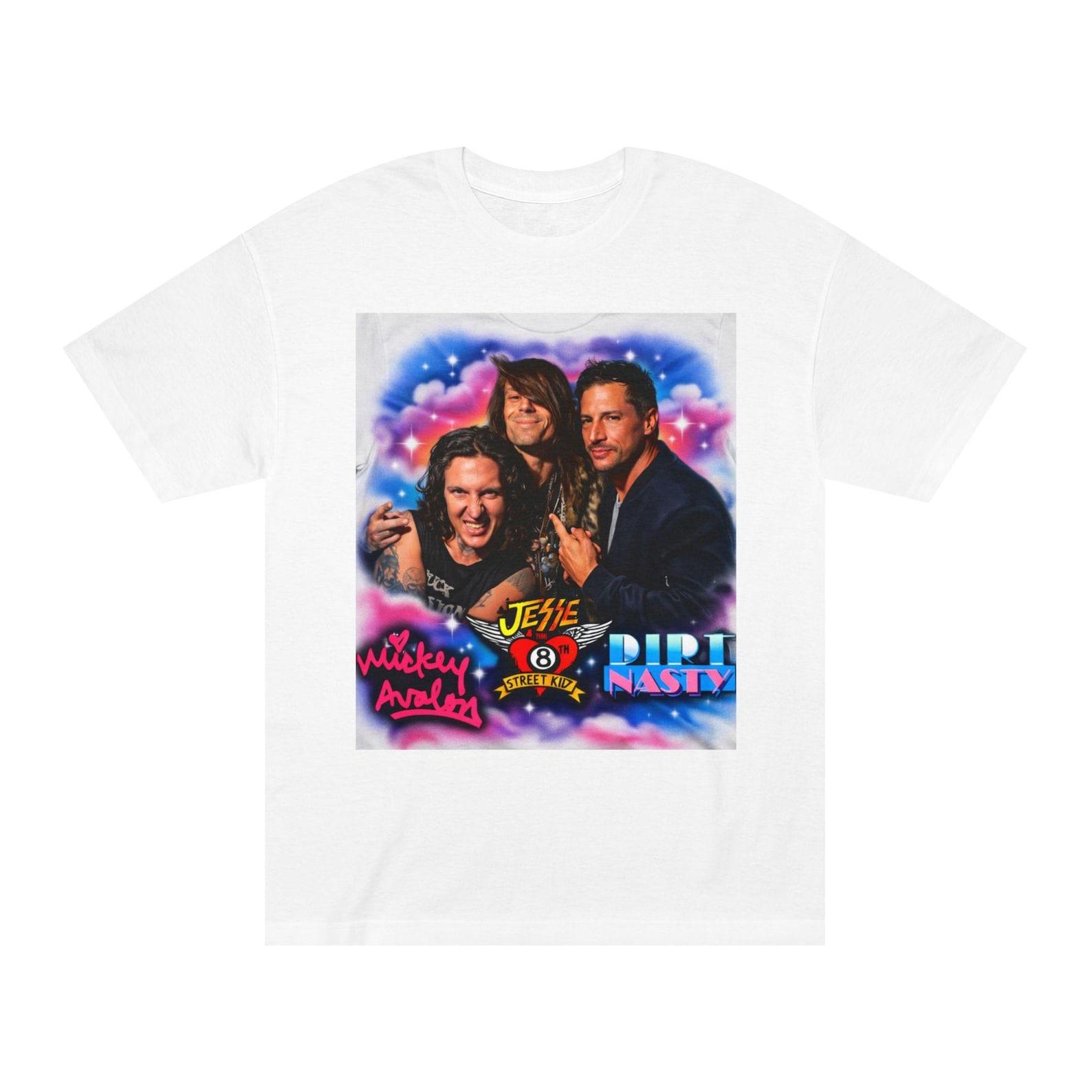 Dirt Nasty + Mickey Avalon + Jesse Camp Portrait Tee | 90s Style Album Art T-Shirt L