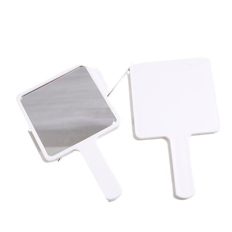 Portable High-Grade Handheld Makeup Mirror: Square Travel Beauty Gift