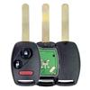 Fits Honda Accord, Civic, Odyssey straight remote key with OD46 chip, 313.8 MHz frequency (Model: HLIK-1T).