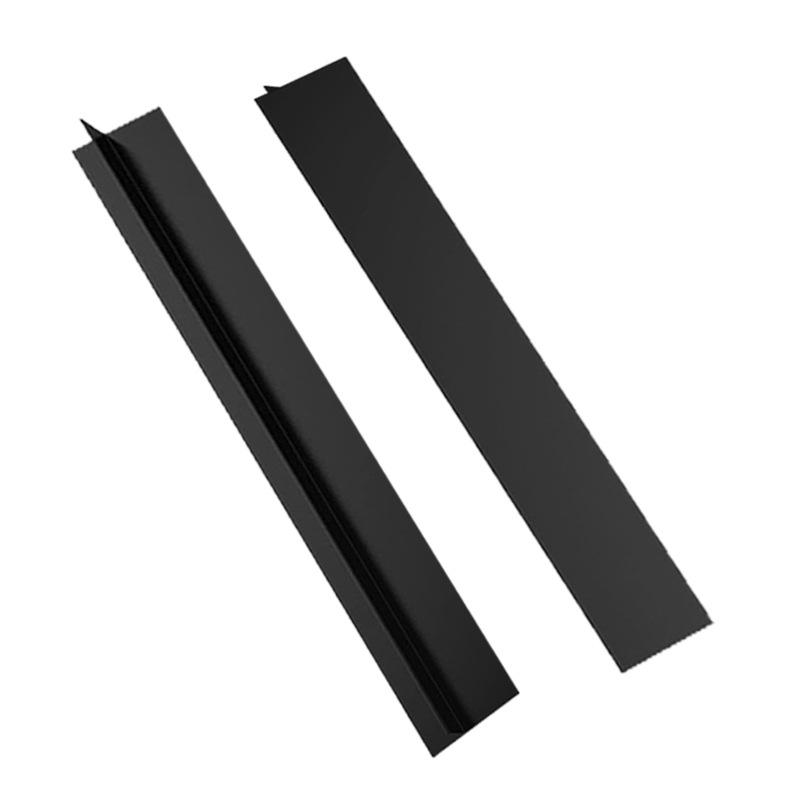 

Силиконовая уплотнительная полоса для кухонных щелей – противообрастающая, маслосливная крышка для плит One size чёрный