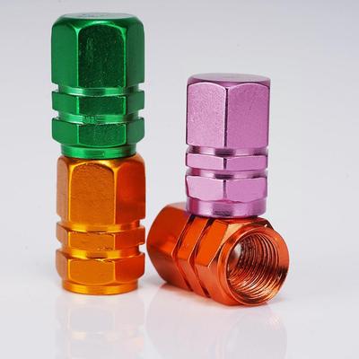 4pcs Car Tire Caps Covers Tire Valve Stem Caps Decorative Tires Accessories Aluminum Alloy Nipple Wheel Caps For Cars Motorcycle