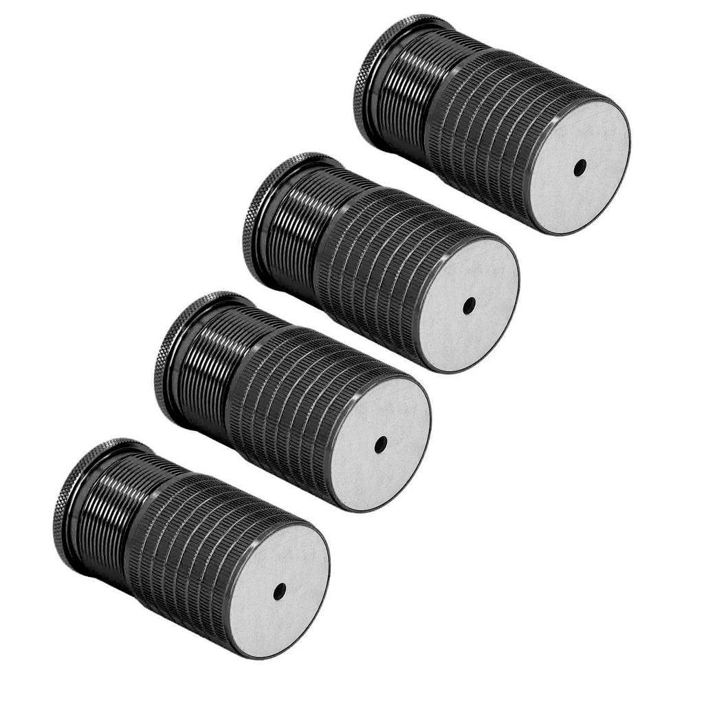 4 Pcs Furniture Riser 43 75mm Adjustable Strong Load Bearing Aluminum Alloy Heavy Duty Bed Riser