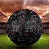 Rock and Roll Print Size 5 Soccer Ball, Standard Match Football for Sports Game and Team Practice, Ideal Gift for Soccer Fans