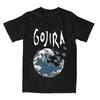 Summer Fashion Men and Women Gojiras Rock Metal Band Print T-shirt Pure Cotton Loose Casual Old-fashioned Retro 2DT-shirt