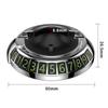 2 In 1 Dashboard Car Phone Holder 360° Rotation Temporary Parking Number Plate Phone Bracket For Car Use Navigation Support