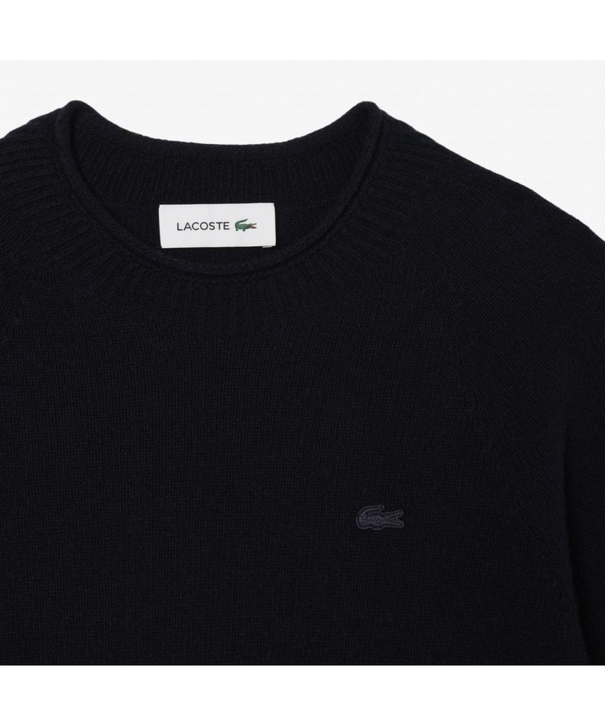 LACOSTE Women'S Carded Wool Crew Neck Sweater Af4160-55N 166