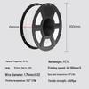 Koledi PETG Gradient Color 3D Printer Filament, 1.75mm, 1KG, Macaron Compatible with Creality