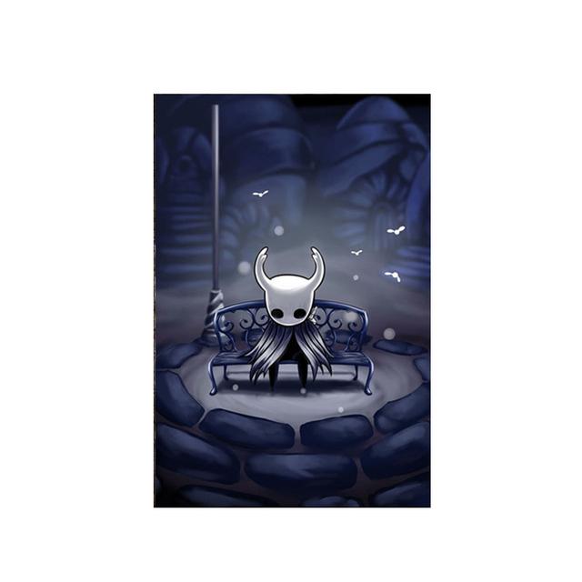 Hollow Creativity Map Game Knight Poster Canvas Painting Wall Art Pictures Posters and Prints for Living Game Room Home Decor No Frame