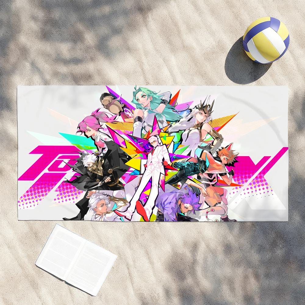 TV Anime To Be H-Hero X Towel Soft Lightweight Anti-Sand Large Beach Towel Quick-Drying Bath Sports Family