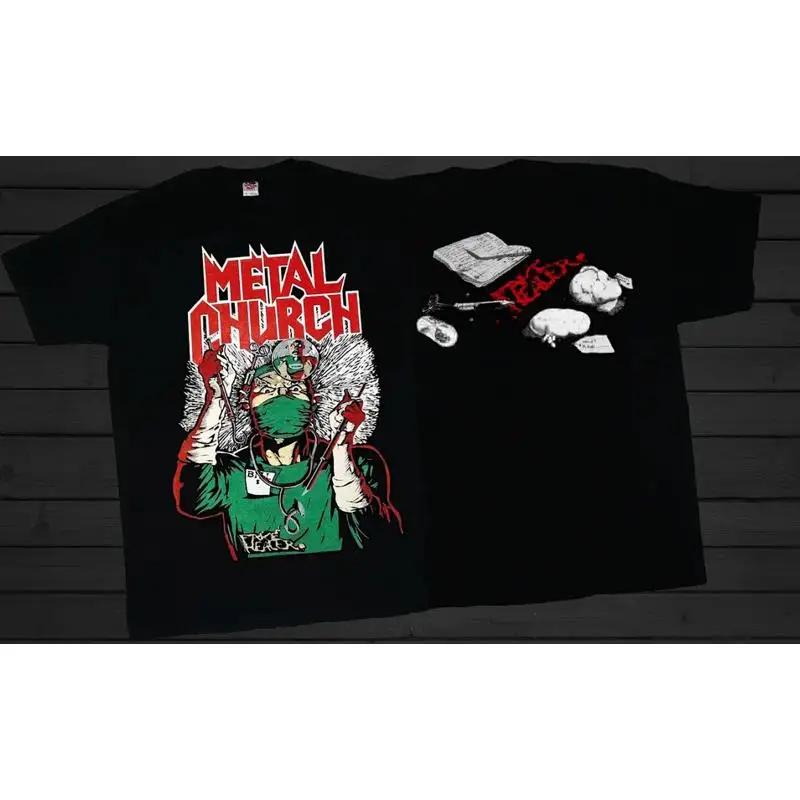 Metal Church Band T Shirt UnisexS Heavyweight Classic