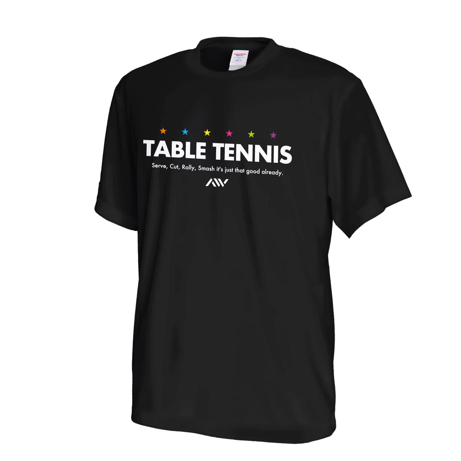 

Художественные работы Skobe Красочный Дизайн Настольного Тенниса Звезда Футболка с Коротким Рукавом Dry для Размера Маленький Практика, Влагоотводящая, Быстросохнущая, Черная,