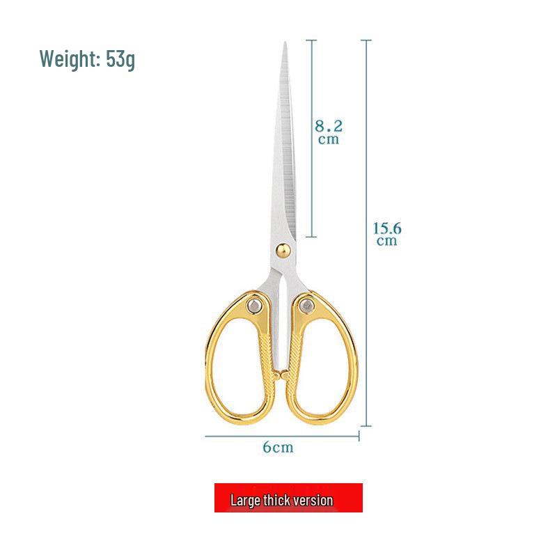 Zinc Alloy Mini Scissors: Stainless Steel, Pointed Embroidery & Thread Trimmer for Handcraft and Office Use