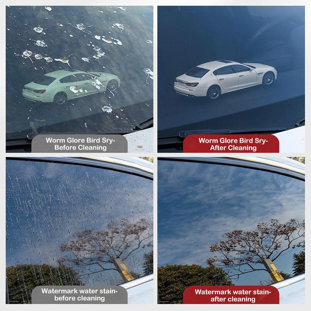 Car Glass Oil Film Removal Wipes Front Windshield Cleaning Vehicle Window Oil Film Wash Agent Wipes Automotive Supplies 15-60PCS