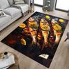 1PC Grilled Fish Lemon Non-Slip Floor Carpet Compatible for Office&Living Room&Bedroom&Dining Room - Flat- Soft & Pattern, Vibrant Colors-W241