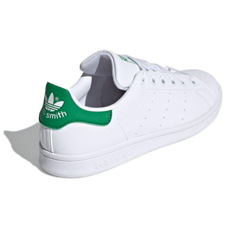 Adidas Stan Smith Primegreen Big Kid White Green Детские кроссовки Cloud-White FX7519 36⅔ — фото 4