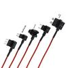 12V 24V Car Add-a-circuit TAP Fuse Holder Adapter 1Pcs MINI Small Medium Size Plug and Play for Auto Electrical Equipment Installation