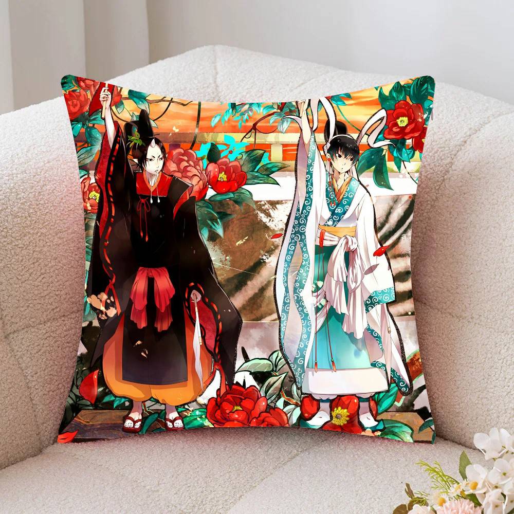Hozuki's C-Coolheadedness Anime Pillow Case Home Decor Throw For Sofa Bed Car Room Decor Gift Idea