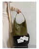 Woven Commuting Tote Bag with Stylish Design and Large Capacity