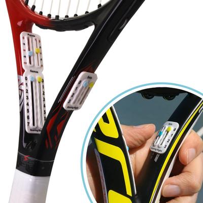 Tennis-Punktezähler für Padel-Schläger, leicht zu montieren, kleiner Pickleball-Schläger, Mini-Punktezähler zur Punkteaufzeichnung