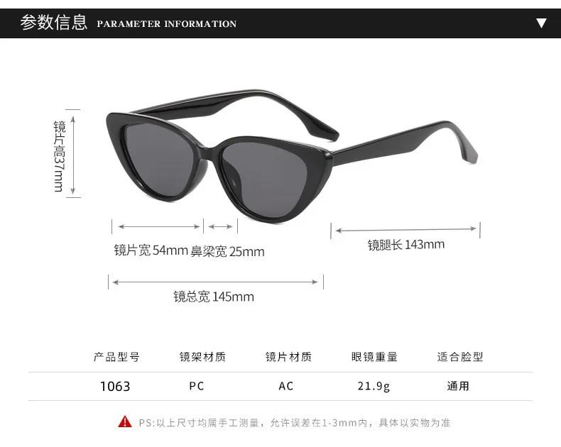 New Pink Women Cat Eye Sunglasses Retro Premium Sun Glasses Men Sun Protection Fashion Eyewear Luxury  Design Uv400