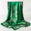 2025 Hip Hop Hijab Scarf Women Print Neckerchief Foulard Square Satin Silk Scarves Shawls And Wraps Lady Pashmina Bandana 2025