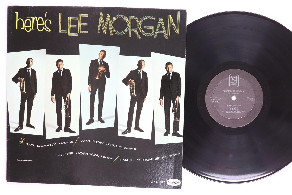 LP Record LEE MORGAN  Heres Lee Morgan VJLP3007 VEE JAY US Jazz Used