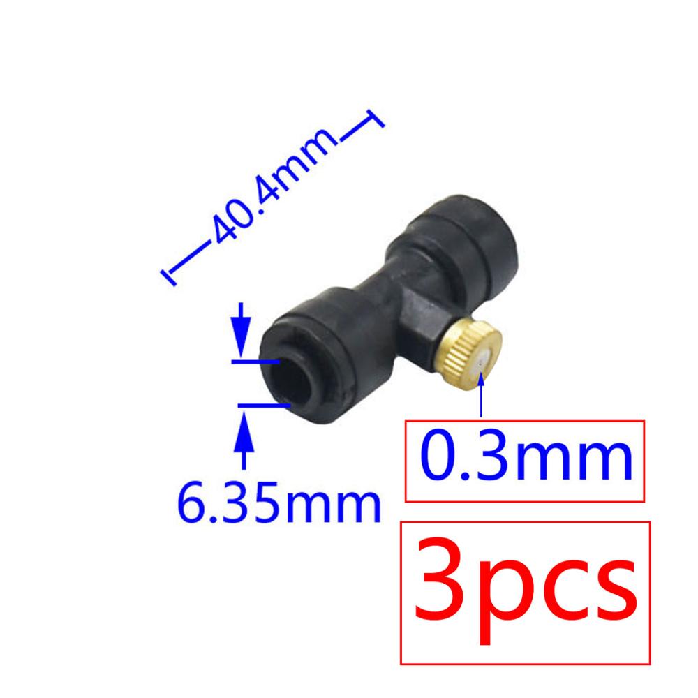Garden Water Spray Nozzle 0.2/0.3/0.4/0.5/0.6mm Misting Spray System Nebulizer For Flowers Plant Humidifi Cation