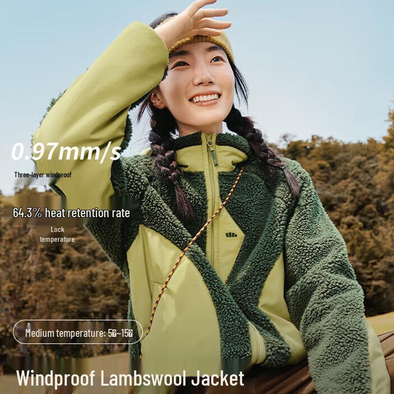 

Beneunder Women s Windproof Lambswool Fleece Jacket PO89024 L