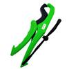 2Pcs Floating Fish Lip Gripper Set Ergonomic Handle Safety Locking Mechanism Non-Puncture Fish Control Pliers Tools with Lanyard